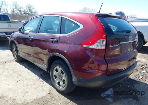 2013 Honda Cr-V Lx z USA, uszkodzony, nr VIN 5J6RM4H38DL078865